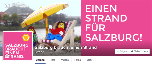 salzburg braucht einen strand